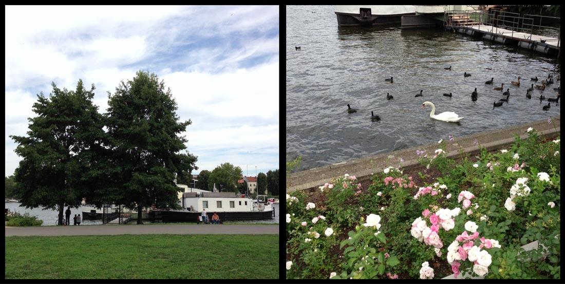 Treptower Park, sur les bords de la rivière Spree, Berlin, 09 2013. Ph. Moctar KANE.