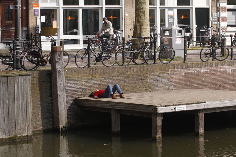 Le fleuve Vecht, Utrecht, 2014. Ph. Moctar KANE.