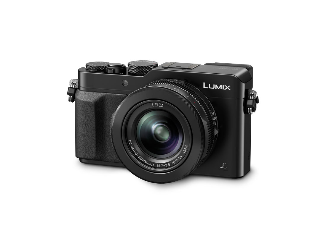 L'appareil photo numérique Panasonic Lumix DMC-LX100.
