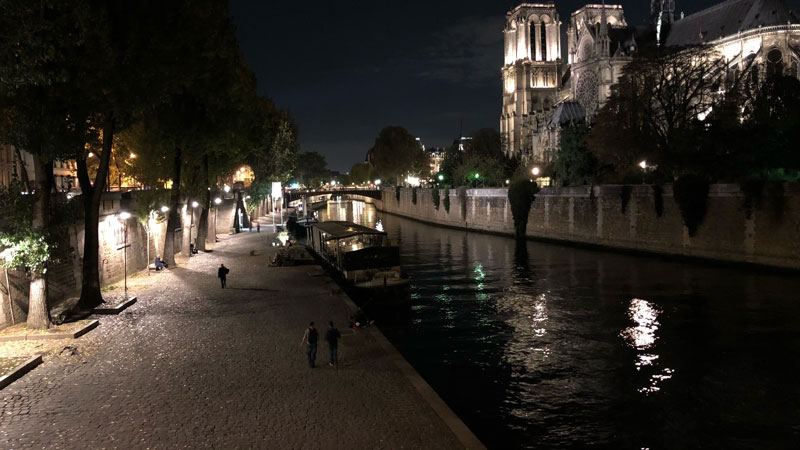 Notre-Dame de Paris, photographiée avec l'Apple iPhone 8 Plus, 2017, Ph. Moctar KANE.
