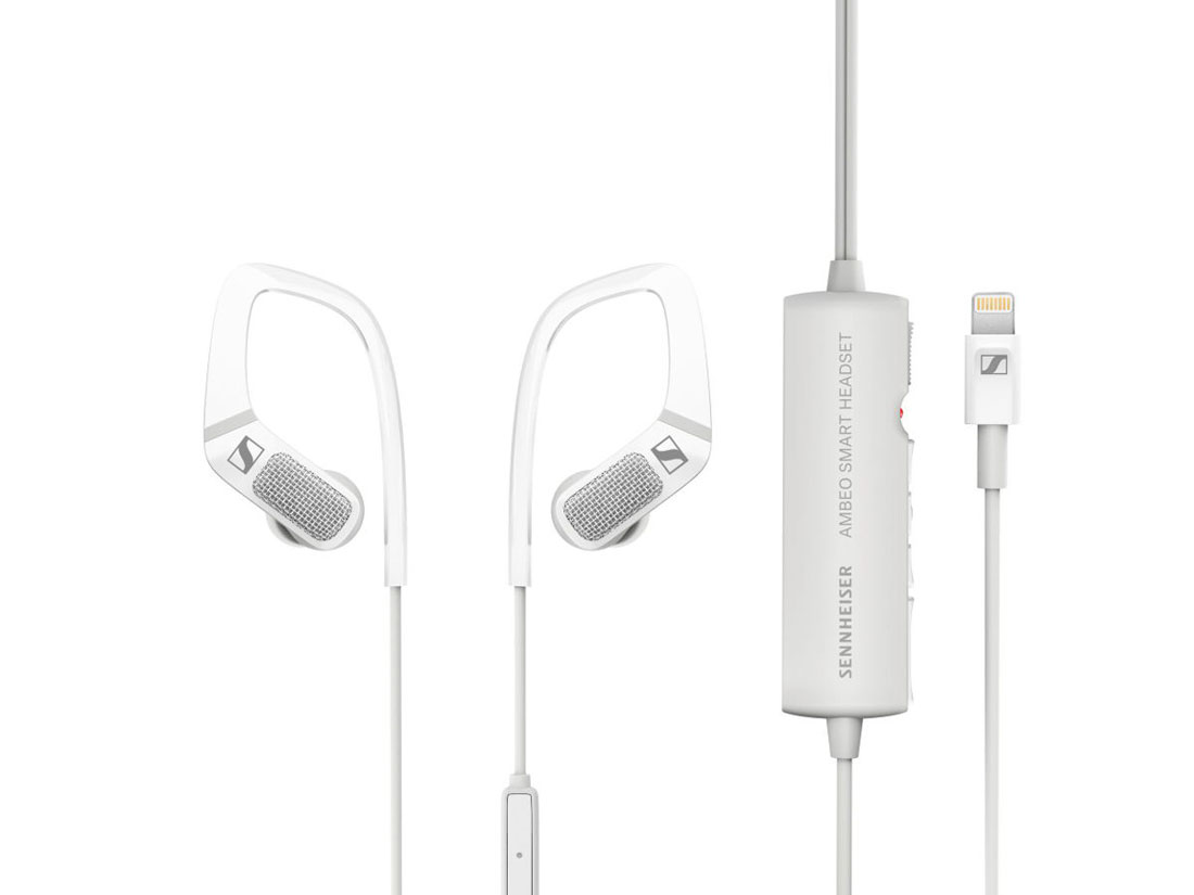 Ecouteurs et enregistreur binaural Sennheiser Ambeo Smart Headset